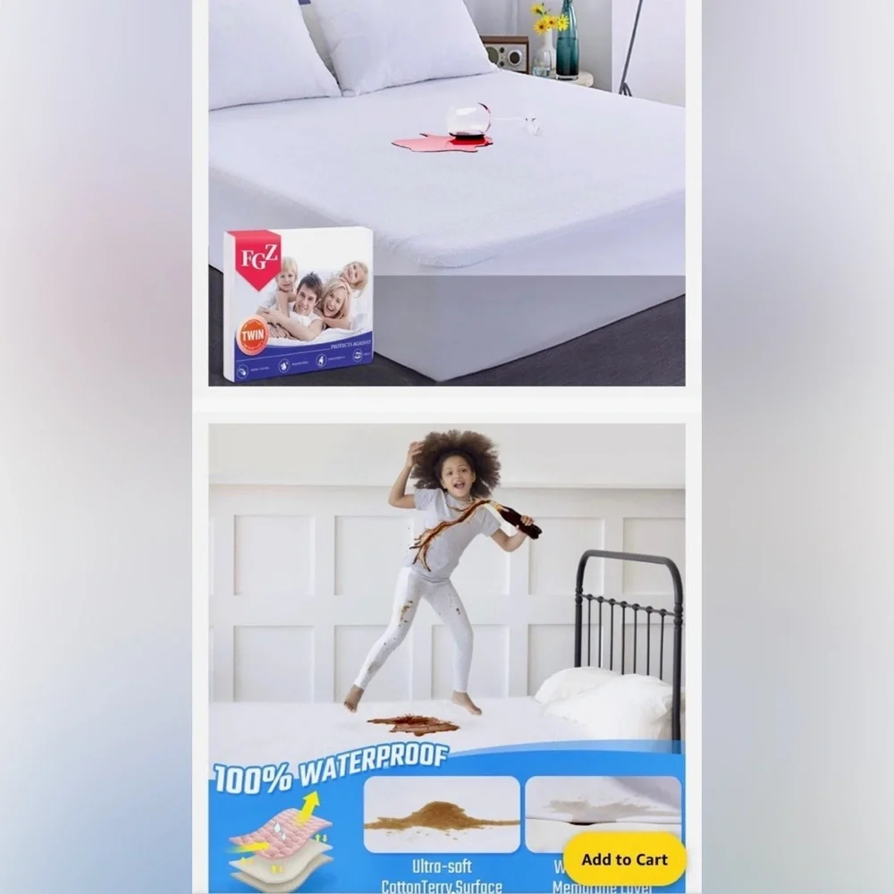 TWIN MATTRESS PROTECTOR